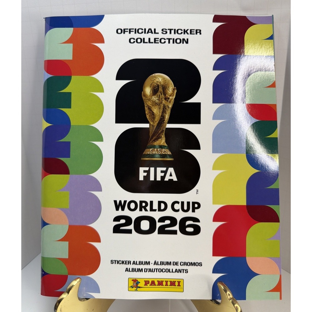 Panini FIFA World Cup 2026 Official Sticker Album Book Empty Unused Soccer NEW